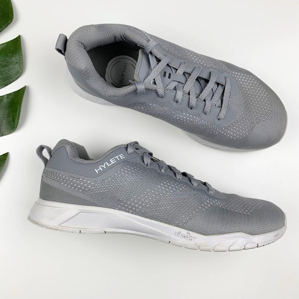 Hylete Circuit II Sneakers Cross Training Shoes Trainers Grey Women's 8.5